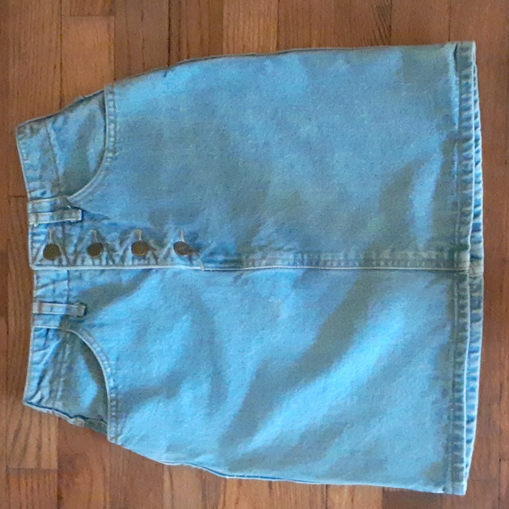 Vintage Denim Skirt Mini